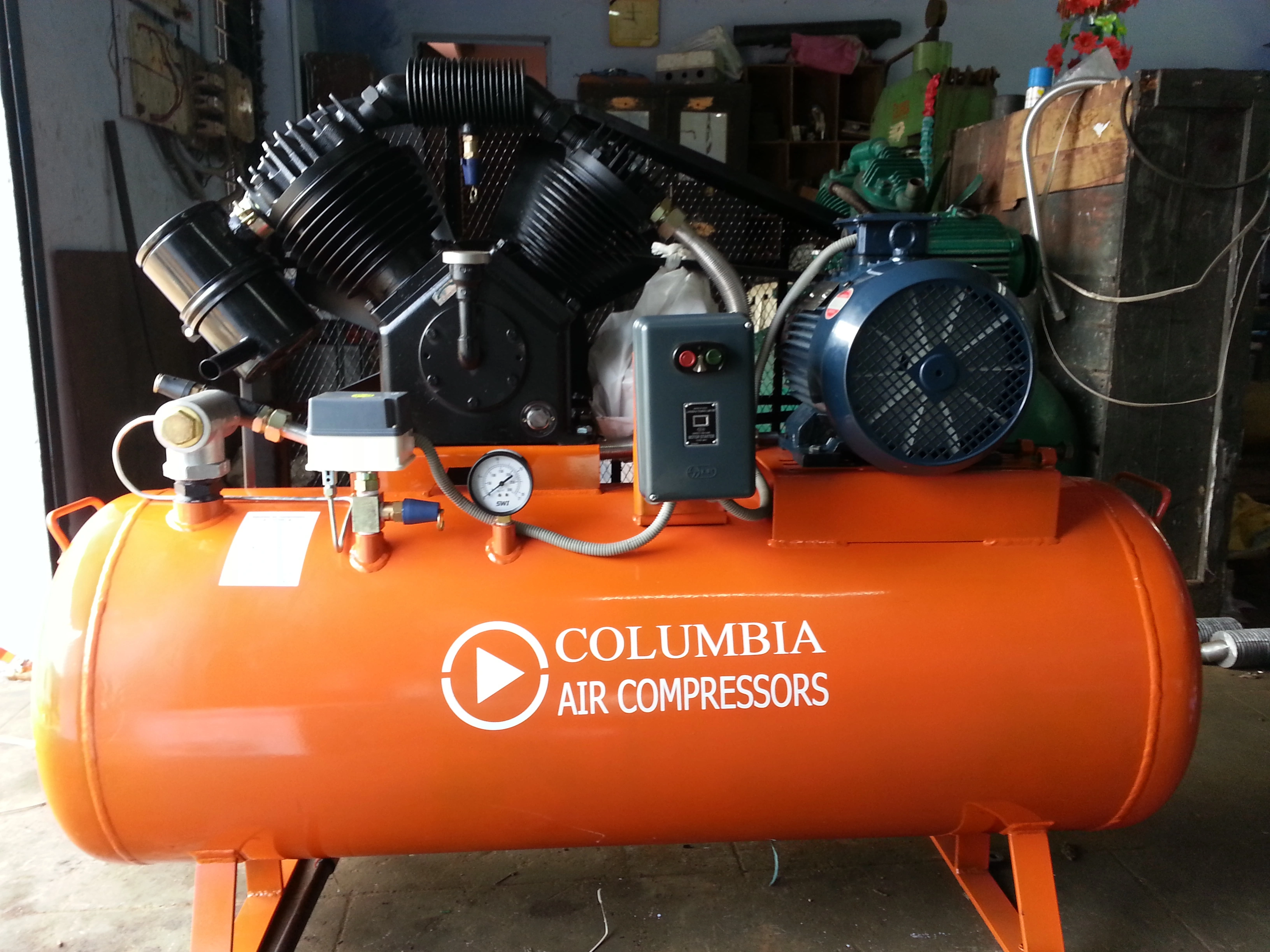 Columbia air compressor motor repair